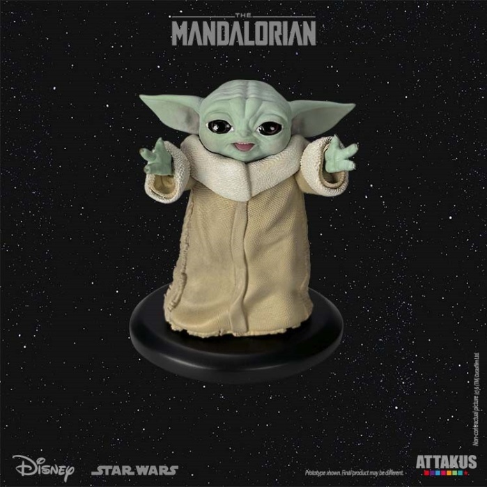 Star Wars: The Mandalorian - Grogu Happy 1:5 Scale Figure Attakus Product