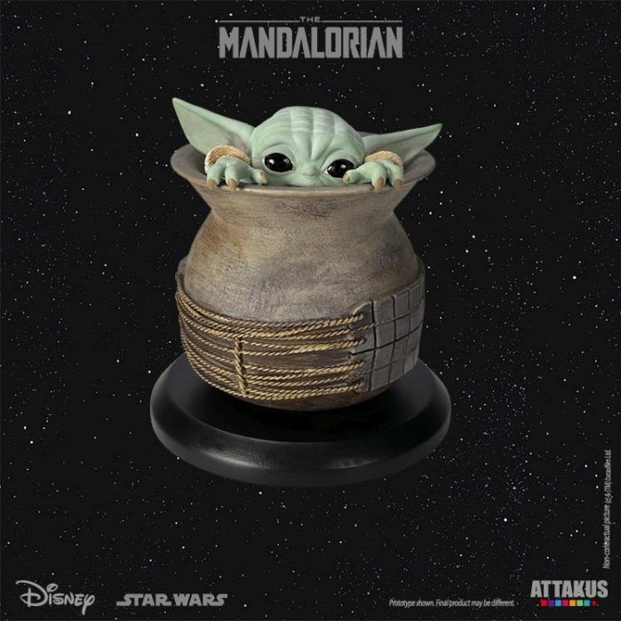 Star Wars: The Mandalorian - Grogu in Jar 1:5 Scale Figure Attakus Product