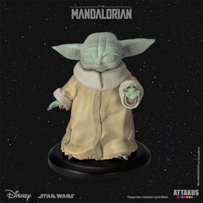 Star Wars: The Mandalorian - Grogu Using the Force 1:5 Scale Figure Attakus Product