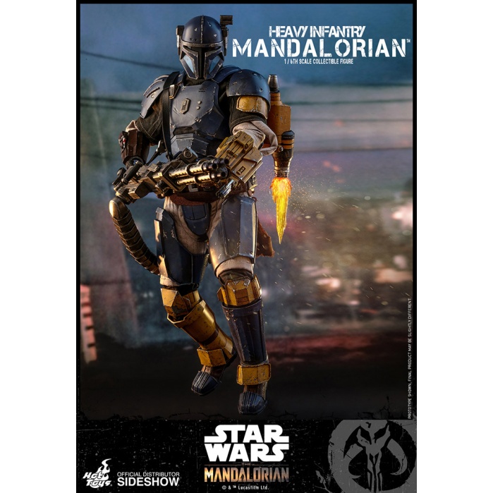 Star Wars: The Mandalorian - Heavy Infantry Mandalorian 1:6 Figure Hot Toys Product