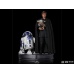 Star Wars The Mandalorian Legacy Replica Statue 1/4 Luke Skywalker, R2-D2 & Grogu 54 cm Iron Studios Product