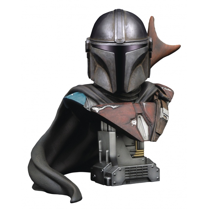 Star Wars: The Mandalorian Legends in 3D - Mandalorian 1:2 Scale Bust Diamond Select  Product