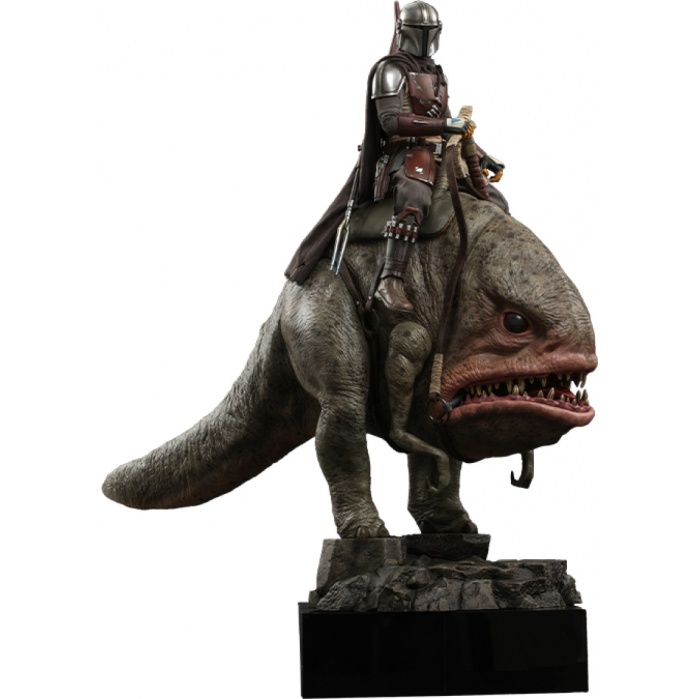 Star Wars: The Mandalorian - Mandalorian and Blurrg 1:6 Scale Figure Set Hot Toys Product