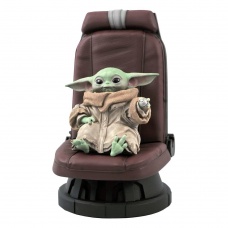 Star Wars The Mandalorian Premier Collection 1/2 The Child in Chair 30 cm | Gentle Giant Studios
