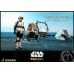 Star Wars: The Mandalorian - Scout Trooper and Speeder Bike 1:6 Scale Figure Set Hot Toys Product