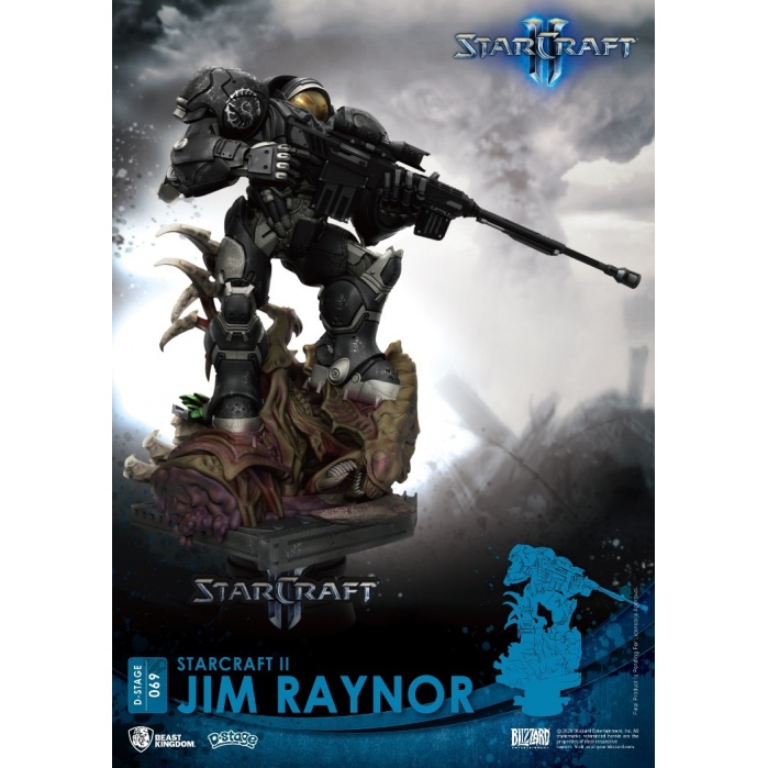 Starcraft 2: Jim Raynor PVC Diorama Beast Kingdom Product