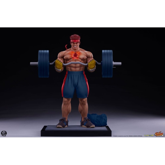 Street Fighter Premier Series Statue 1/4 Evil Ryu: Powerlifting 53 cm Premium Collectibles Studio Product