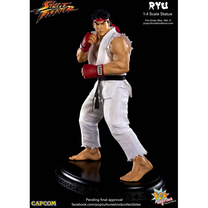 Street fighter: Ryu 1/4 Scale Statue Pop Culture Shock Product