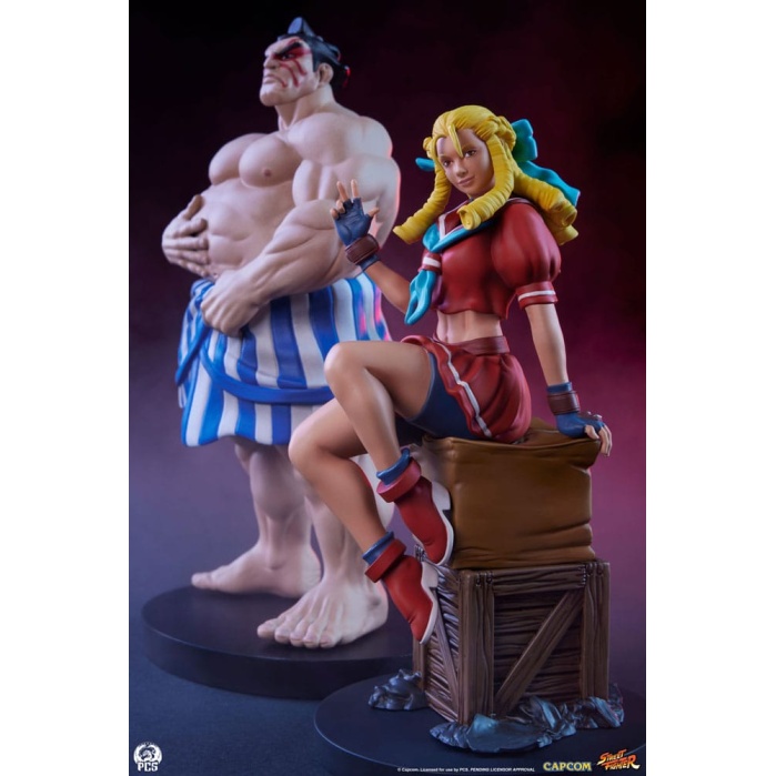 Street Fighter Street Jam Statuen 1/10 Karin & E. Honda Premium Collectibles Studio Product