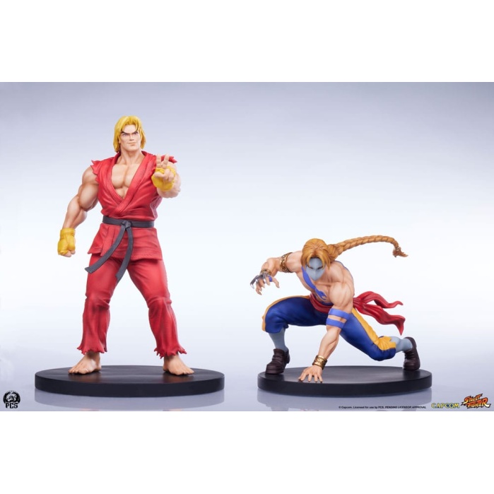 Street Fighter Street Jam Statuen 1/10 Ken & Vega Set Premium Collectibles Studio Product