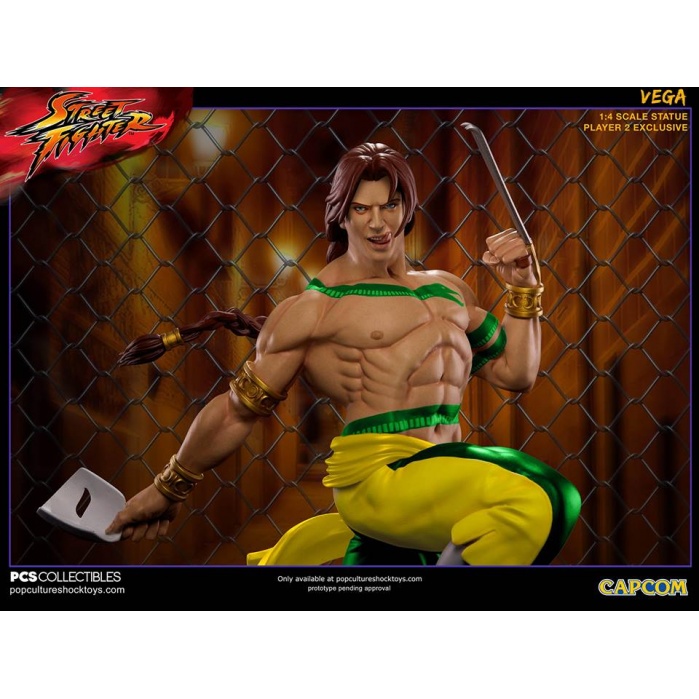 Street Fighter Ultra: Vega Player 2 Statue 1:4 Scale EXCLUSIVE Pop Culture Shock Product