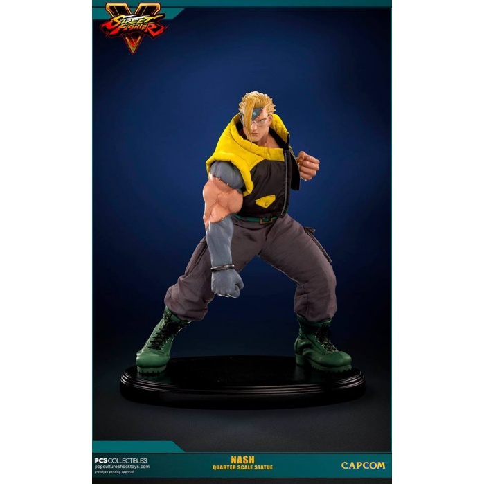 Street Fighter V: Regular Nash 1:4 Statue Pop Culture Shock Product