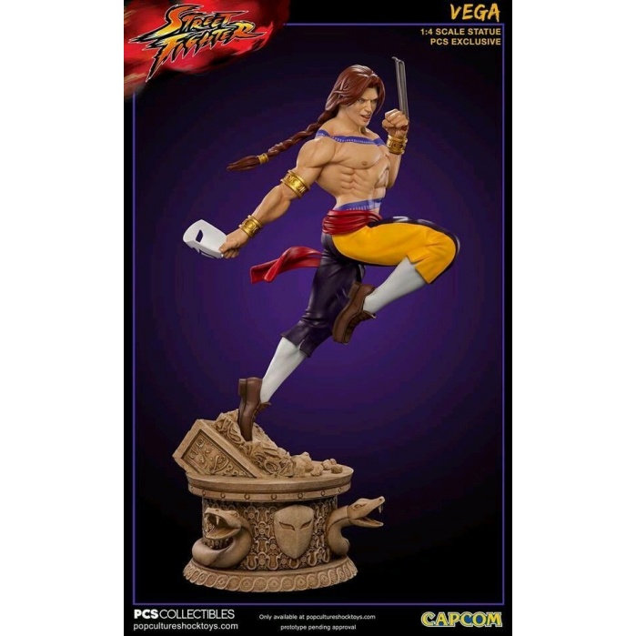 Street Fighter V: VEGA Player 1  Exclusive 1:4 Resin Statue Pop Culture Shock Product