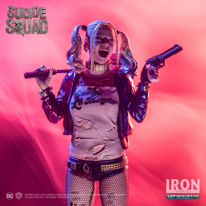 Suicide Squad Statue 1/10 Harley Quinn Iron Studios Product
