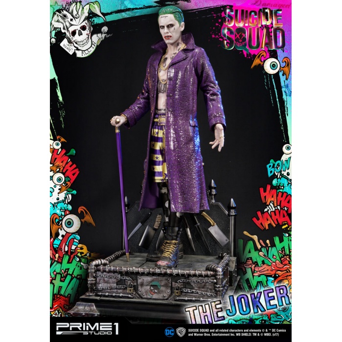 Suicide Squad Statue 1/3 The Joker Prime 1 Studio Product
