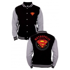 Superman Baseball Varsity Jacket Metropolis | Codi