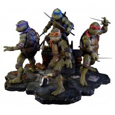 Teenage Mutant Ninja Turtles 1990 Statues Sideshow Exclusive Set | Sideshow Collectibles