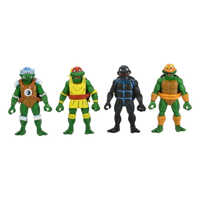 Teenage Mutant Ninja Turtles (Archie Comics) Action Figures 4-Pack Stump Wrestling Turtles 18 cm NECA Product