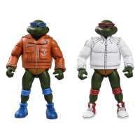 Teenage Mutant Ninja Turtles (Cartoon) Action Figure Punk Leo and Punk Raph 2 Pack 18 cm NECA Product