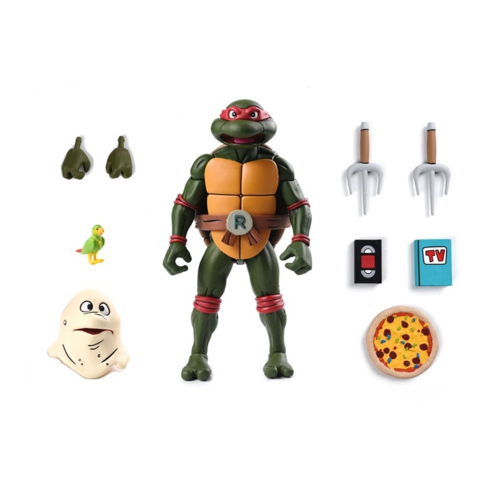 Teenage Mutant Ninja Turtles (Cartoon) Action Figure Ultimate Raphael VHS 18 cm NECA Product