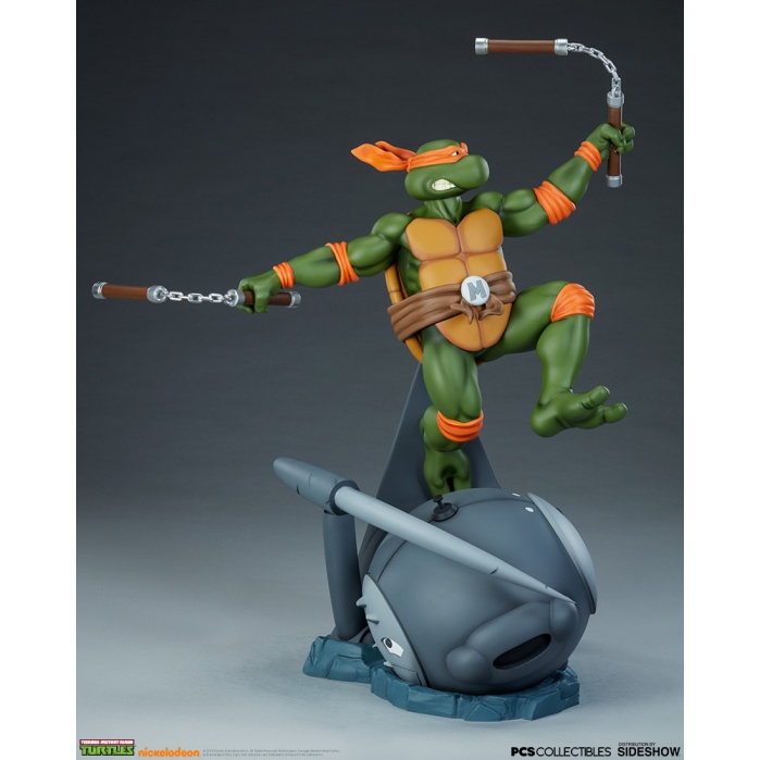 Teenage Mutant Ninja Turtles: Michelangelo 1:4 Scale Statue Pop Culture Shock Product