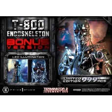 Terminator 2: Judgment Day - T800 Endoskeleton Deluxe Bonus Version 1:3 Scale Statue | Prime 1 Studio