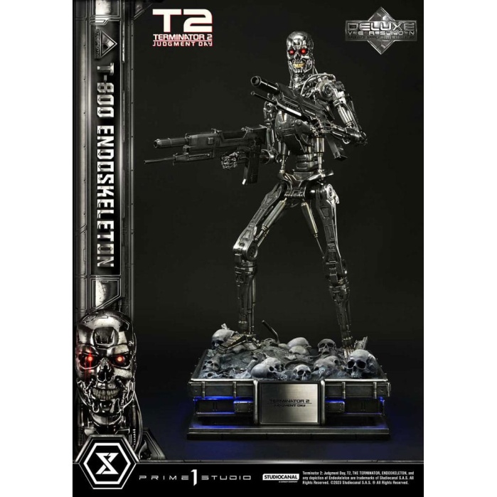 Terminator 2 Museum Masterline Series Statue 1/3 Judgment Day T800 Endoskeleton Deluxe Version 74 cm Prime 1 Studio Product