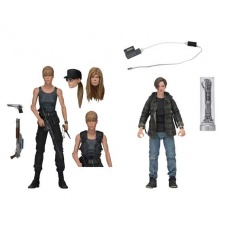 Terminator 2: Sarah and John Connor 7 inch Action Figure 2-Pack | NECA