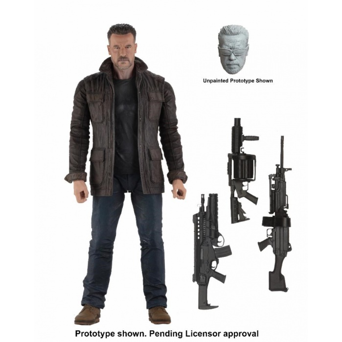 Terminator Dark Fate: T-800 - 7 inch Action Figure NECA Product