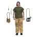 Texas Chainsaw Massacre Clothed Action Figure The Hitchhiker 50th Anniversary 20 cm NECA Product