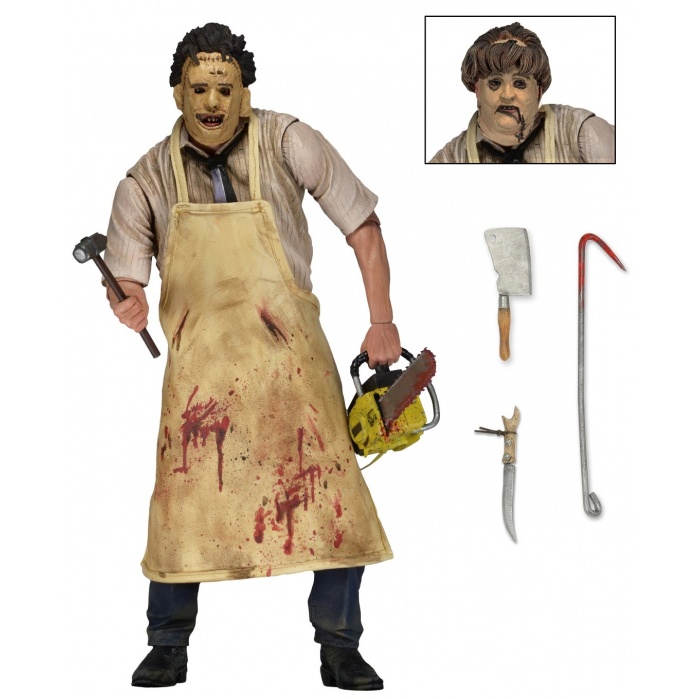 Texas Chainsaw Massacre Retro Action Figure 40th Anniversary Ultimate Leatherface 18 cm NECA Product