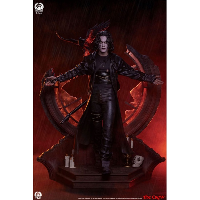 The Crow Epic Series Statue 1/3 Crow Deluxe Edition 66 cm Premium Collectibles Studio Product