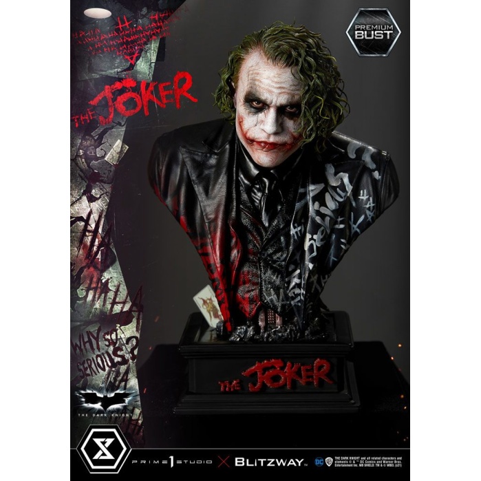 The Dark Knight Premium Bust The Joker 26 cm Prime 1 Studio Product