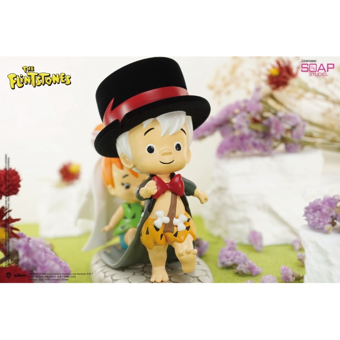 The Flintstones: Pebbles and Bamm-Bamm Wedding Version PVC Statue Soap Studio Product