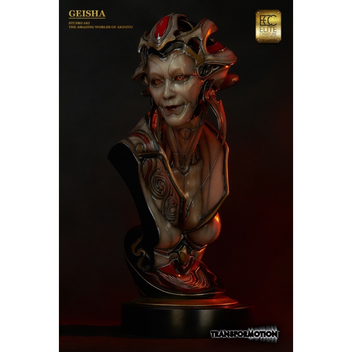The Geisha Life Size Bust 1/1 by Akihito Elite Creature Collectibles Product