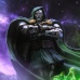 The Infinity Gauntlet Marvel Legends Diorama Statue 1/10 Doctor Doom 30 cm Iron Studios Product