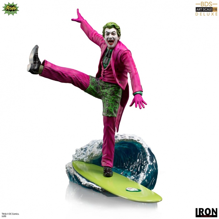 The Joker Deluxe BDS Art Scale 1/10 – Batman 66 Iron Studios Product
