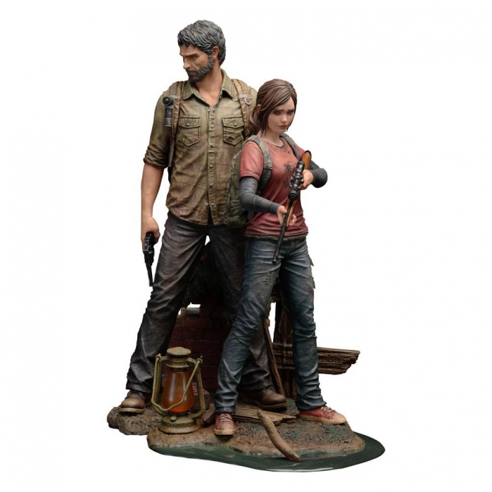 The Last of Us PVC Statues 1/9 Joel & Ellie Mamegyorai Product