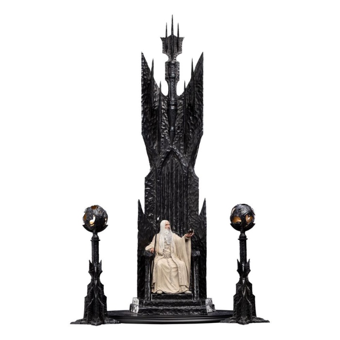 The Lord of the Rings Statue 1/6 Saruman the White on Throne 110 cm Weta Workshop Product