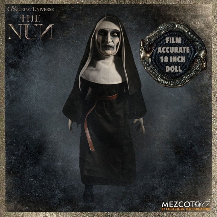 The Nun The Conjuring Universe Roto Plush Figure Mezco Toyz Product