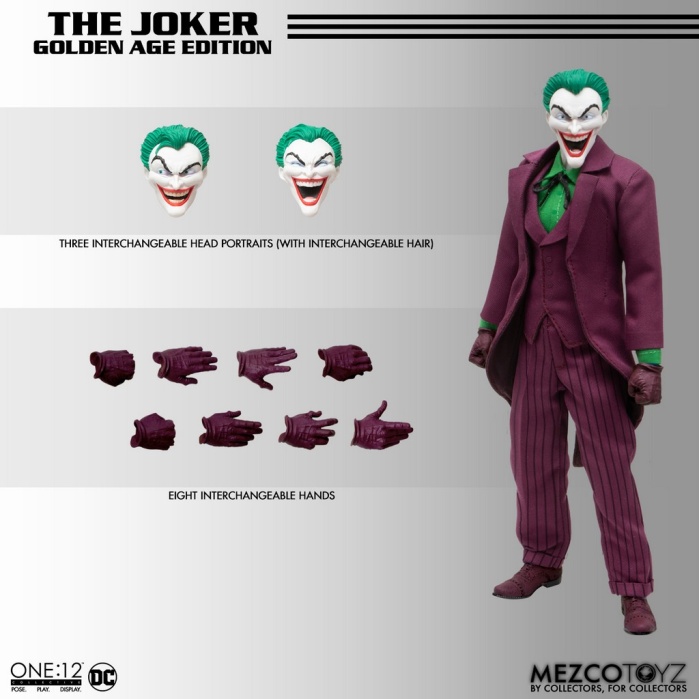 The One:12 Collective: The Joker Golden Age Edition Mezco Toyz Product