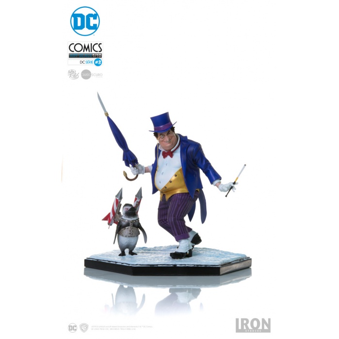 The Penguin 1/10 Scale Statue by Ivan Reis Iron Studios Product