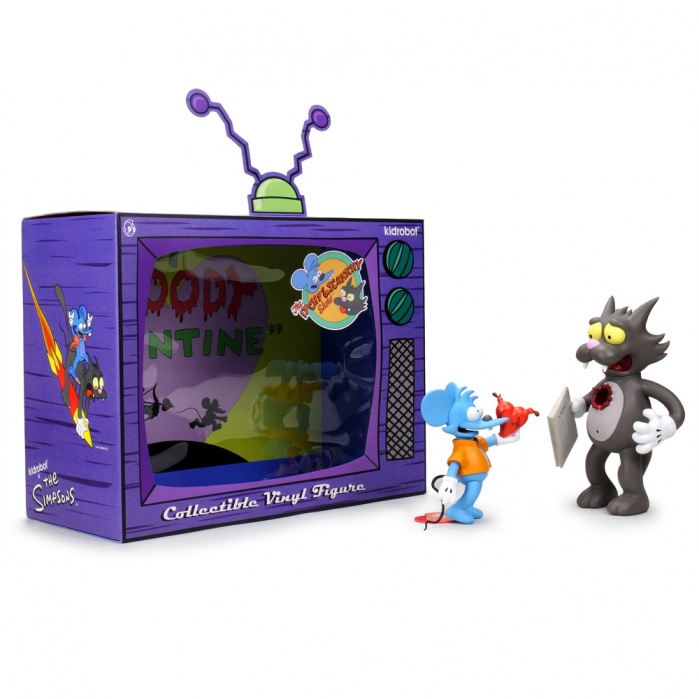 The Simpsons: Itchy and Scratchy Medium Figure Kidrobot Product