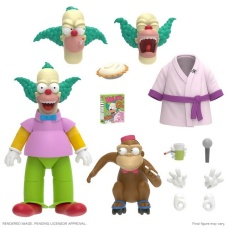 The Simpsons: Ultimates Wave 2 - Krusty the Clown 7 inch Action Figure | Super7