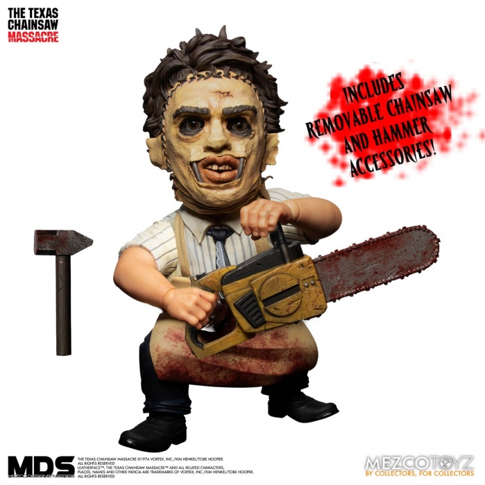 The Texas Chainsaw Massacre: Leatherface 6 inch Action Figure Mezco Toyz Product