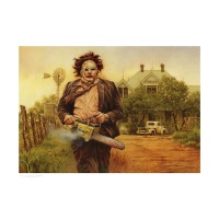 The Texas Chainsaw Massacre: The Butcher Unframed Art Print Sideshow Collectibles Product