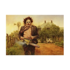 The Texas Chainsaw Massacre: The Butcher Unframed Art Print - Sideshow Collectibles (NL)