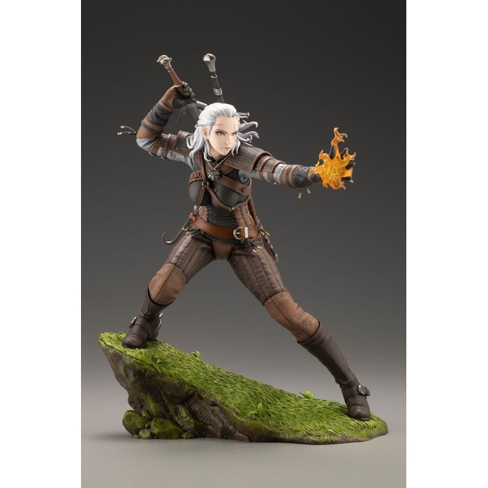 The Witcher Bishoujo PVC Statue 1/7 Geralt 23 cm Kotobukiya Product