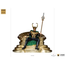 Thor (2011) - Loki on Throne Infinity Saga Deluxe 1/10th Scale Statue (2021 CCXP Exclusive) | Iron Studios