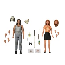 TMNT: 1990 Movie - April O Neil and Casey Jones Farm 7 inch Action Figure 2-Pack | NECA